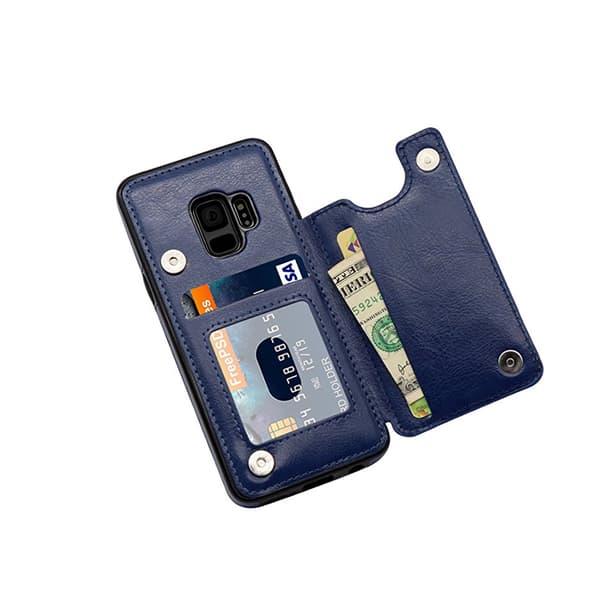 Samsung Galaxy S9 - NKOBEE Läderskal med Plånbok/Kortfack