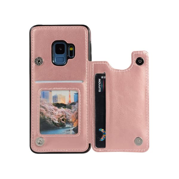 Samsung Galaxy S9 - NKOBEE Läderskal med Plånbok/Kortfack