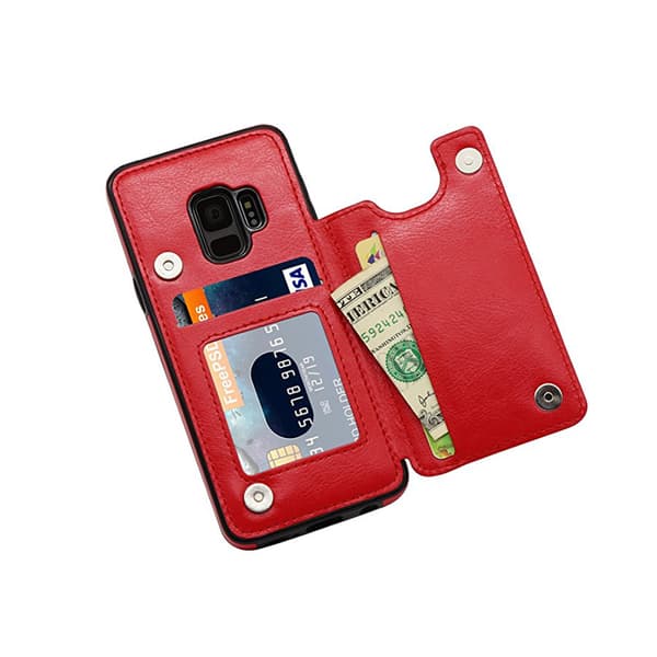 Samsung Galaxy S9 - NKOBEE Läderskal med Plånbok/Kortfack