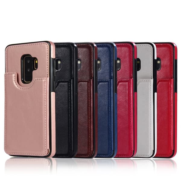 Samsung Galaxy S9+ - NKOBEE Läderskal med Plånbok/Kortfack