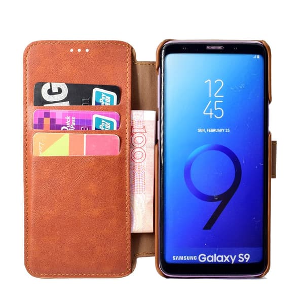 Samsung Galaxy S9 - Praktiskt Plånboksfodral