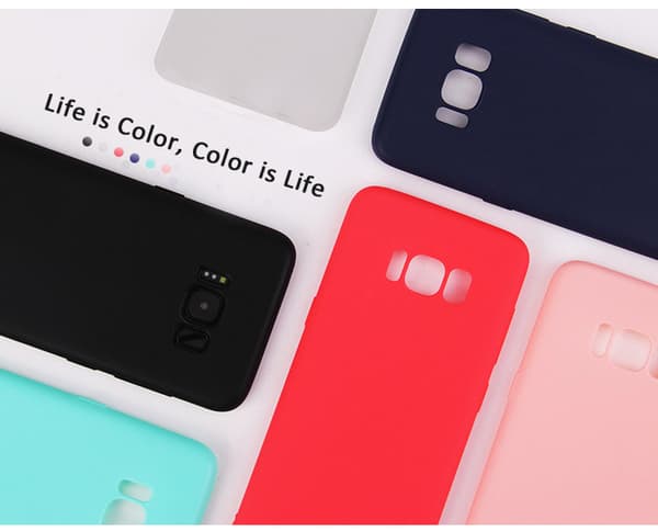 SKALO Samsung S8 Ultratunn TPU-Skal