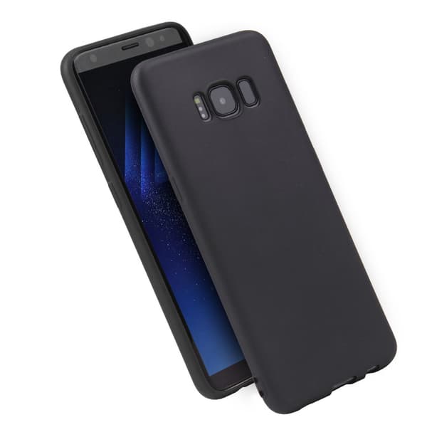 SKALO Samsung S8 Ultratunn TPU-Skal Svart
