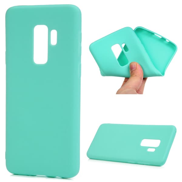 SKALO Samsung S9 Plus Ultratunn TPU-Skal Turkos
