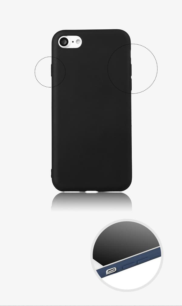 SKALO iPhone 7/8 Ultratynd TPU-skal