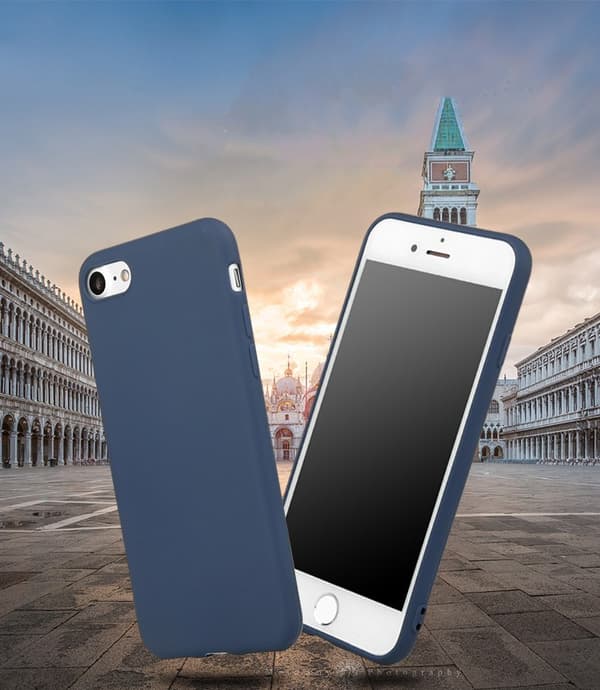 SKALO iPhone 7/8 Ultraohut TPU-kuori