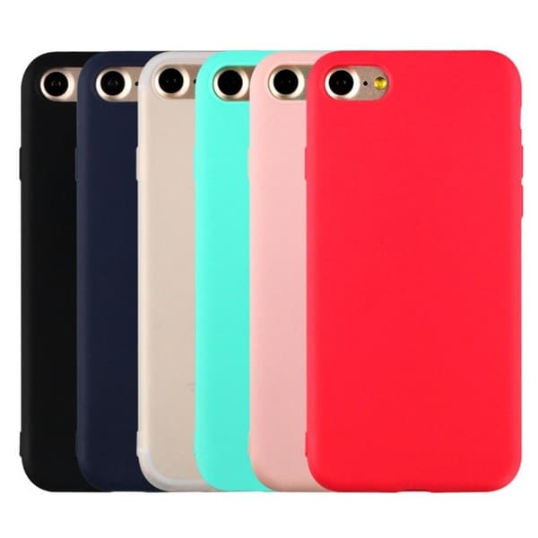 SKALO iPhone 7/8 Ultraohut TPU-kuori