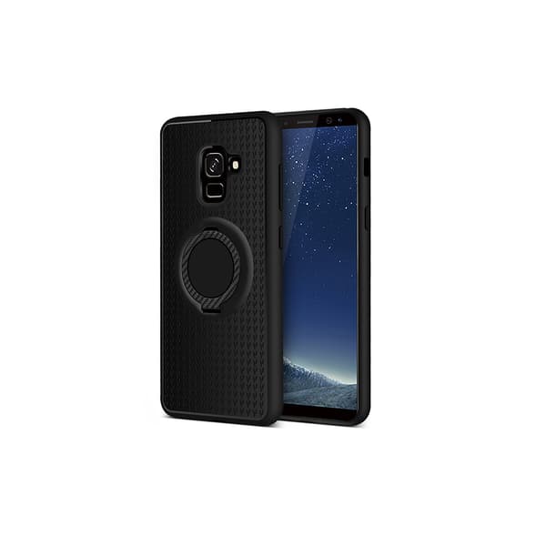 Genomtänkt Skal med Hållarfunktion för Samsung Galaxy A8 2018