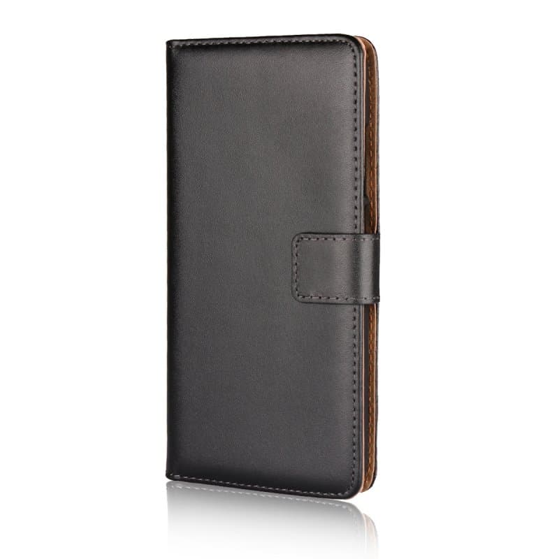Plånboksfodral Äkta Skinn Xiaomi Mi A1