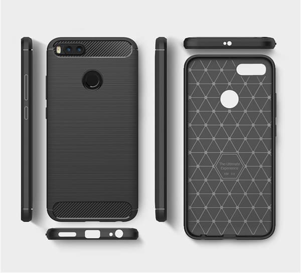Stöttåligt Armor Carbon TPU-skal Xiaomi Mi A1