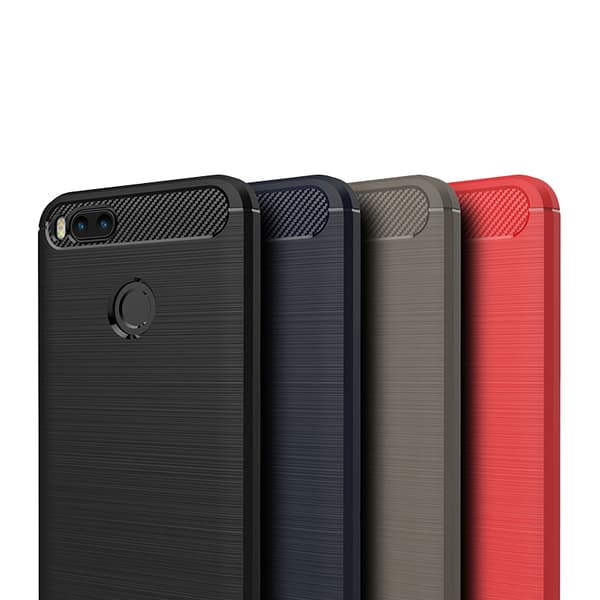 Stöttåligt Armor Carbon TPU-skal Xiaomi Mi A1