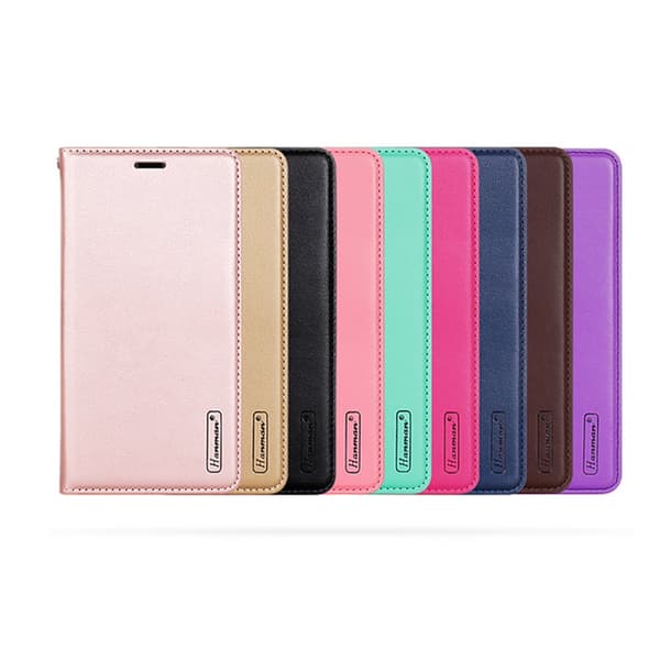 iPhone X/XS - Plånboksfodral i PU-Läder av Hanman