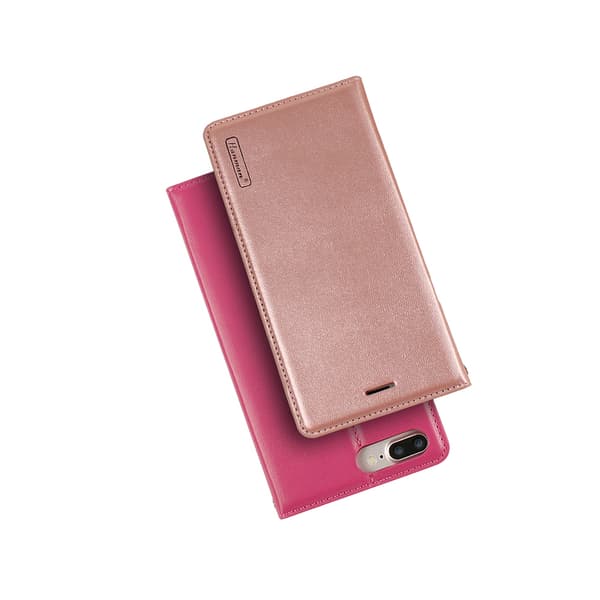 iPhone 8 Plus - Plånboksfodral i PU-Läder av Hanman