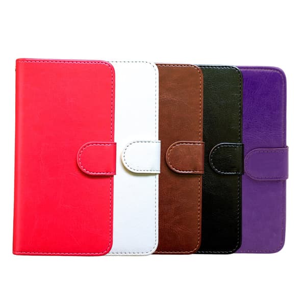 Samsung Galaxy S8 - Leather Case/Wallet + Touch & Pen