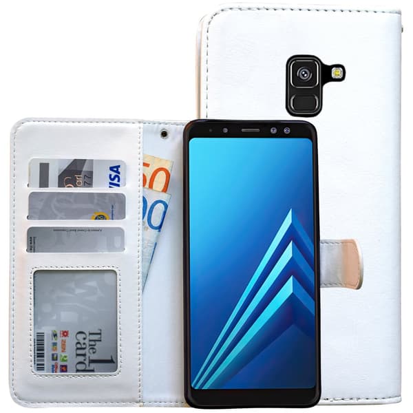 Samsung Galaxy A8 2018 - Läderfodral/Skydd