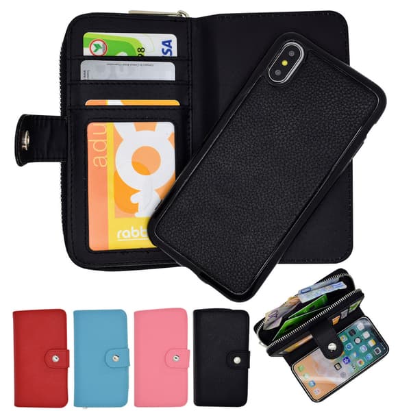 Leather Cases & Magnetic Cases for iPhone X/Xs Black