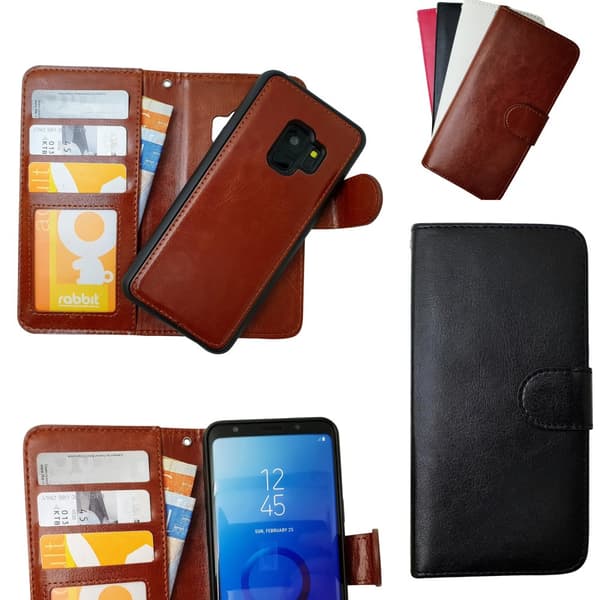 Leather Wallet for Samsung Galaxy S9 - Luxurious Leather Case!