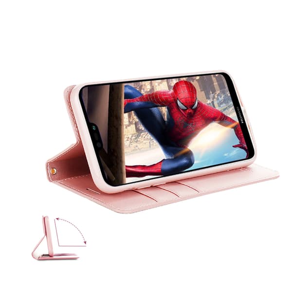 Elegant Fodral med Pl�nbok av Hanman - Huawei P20 Lite