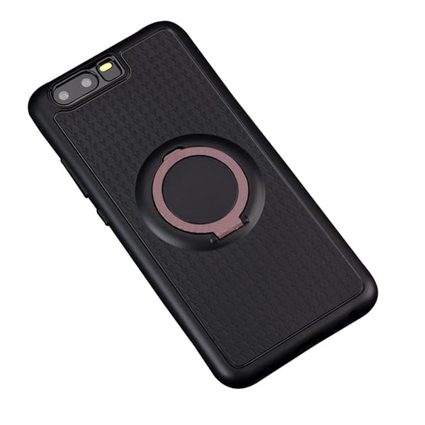 Huawei P10 - Carbon-Skal med Ringh�llare FLOVEME