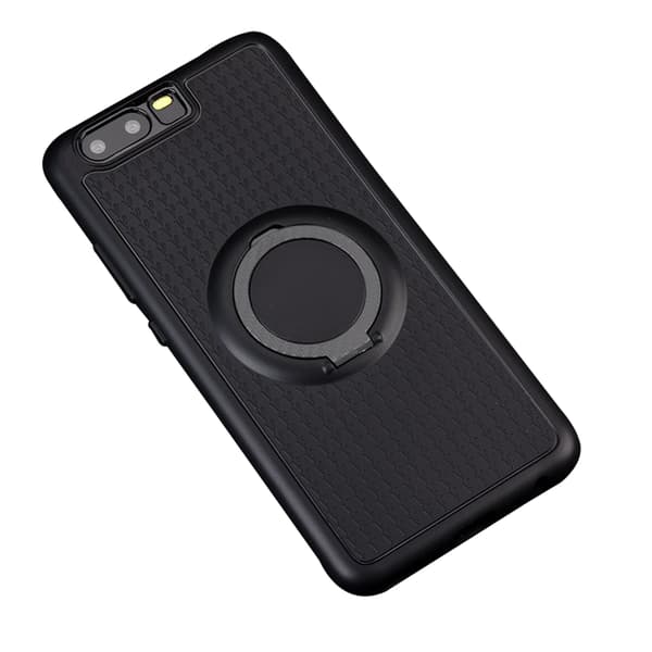 Huawei P10 - Carbon-Skal med Ringh�llare FLOVEME