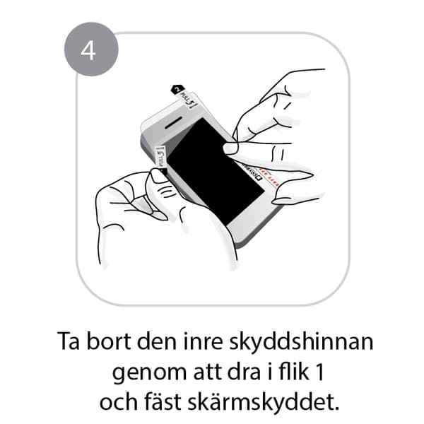 CoveredGear Skärmskydd av Slitstark Film Sony Xperia XZ Premium