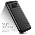 Miniatyrbild 3 av 5: Verus Waved Hard Drop Skal till Samsung Galaxy S8 Plus - Dark Silver