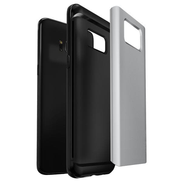 Verus Hard Drop Skal till Samsung Galaxy S8 Plus - Silver