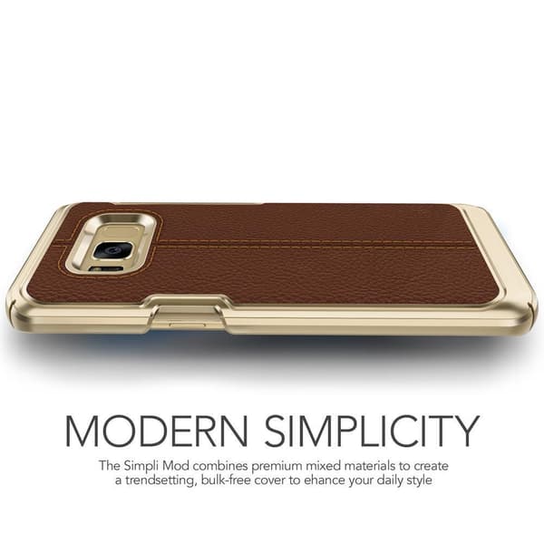 Verus Simpli Mod Skal till Samsung Galaxy S8 - Brun
