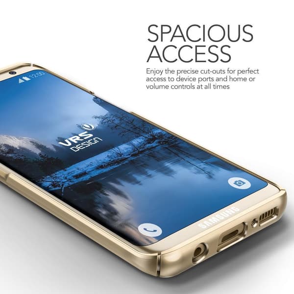 Verus Simpli Mod Skal till Samsung Galaxy S8 - Brun