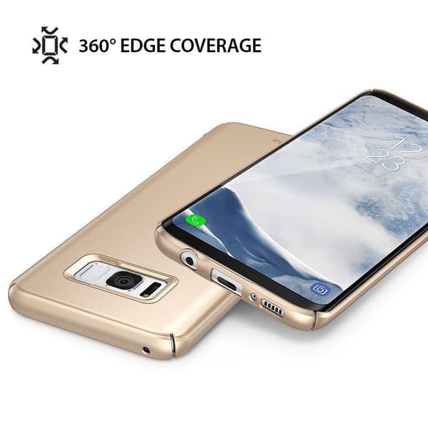 Ringke Slim Skal till Samsung Galaxy S8 Plus - Gold