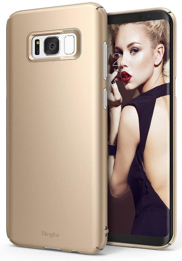 Ringke Slim Skal till Samsung Galaxy S8 Plus - Gold