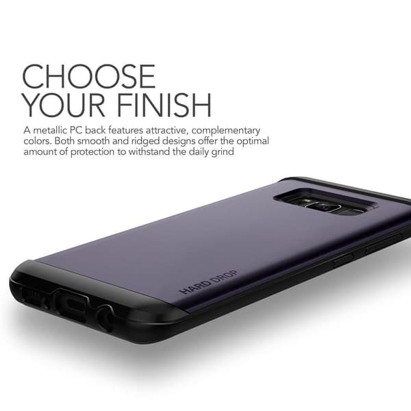 Verus Hard Drop Skal till Samsung Galaxy S8 Plus - Orchid Grey
