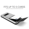 Miniatyrbild 3 av 5: Verus Damda Folder Card Slot Skal till Samsung Galaxy S8 Plus - Silver