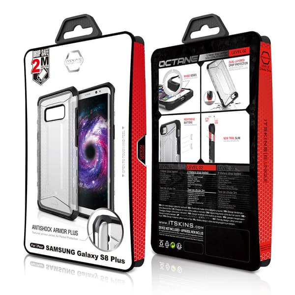Itskins Octane Skal till Samsung Galaxy S8 - Clear