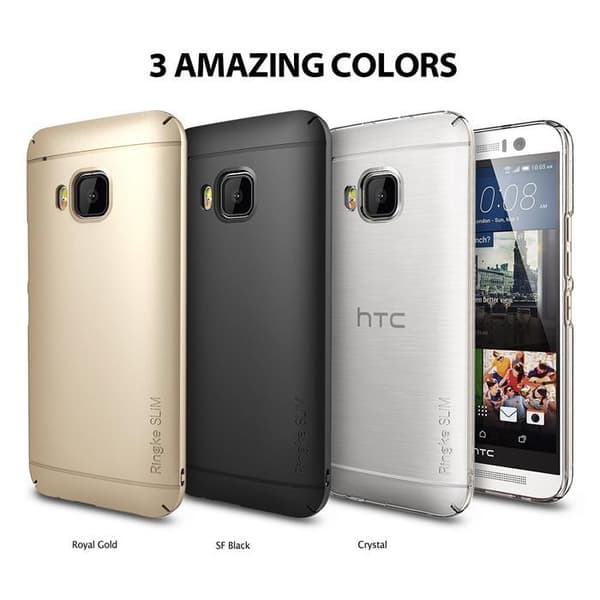 Ringke Slim Skal till HTC One M9 - Svart