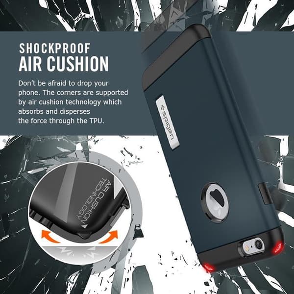 SPIGEN Slim Armor Skal till Apple iPhone 6(S) Plus (Mint)