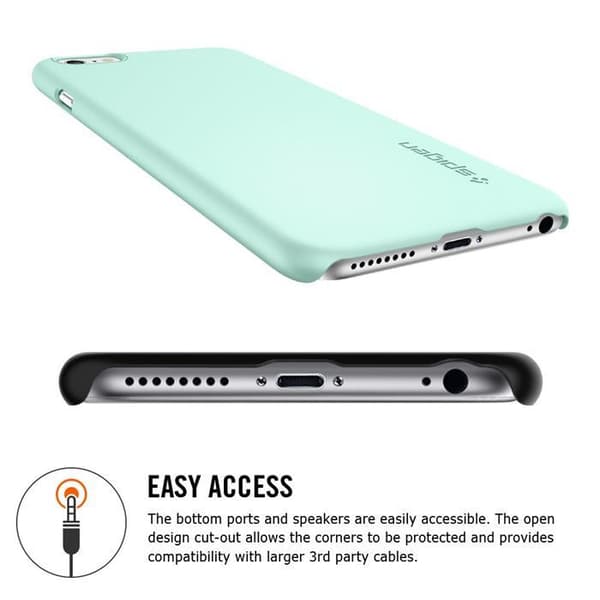 SPIGEN Slim Thin Skal till Apple iPhone 6(S) Plus (Mint)