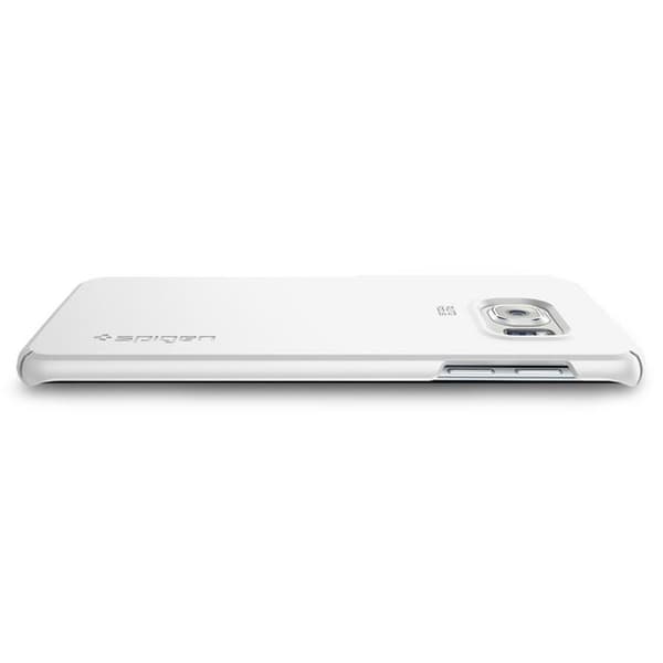 SPIGEN Thin Fit Skal till Samsung Galaxy S6 Edge Plus - Shimmery White