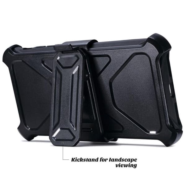 2-in-1 iPhone 8 Plus / 7 Plus mobilskal med bältesfodral - Vit