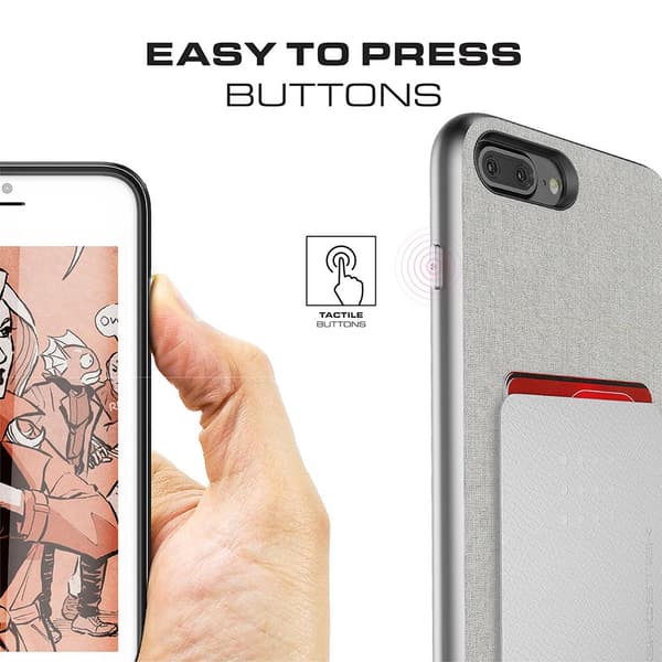 Ghostek Exec 2 Skal till iPhone 8 Plus / 7 Plus - Rosa