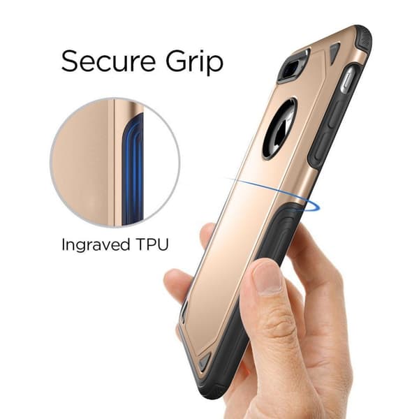Rugged Armor Skal till iPhone 8 Plus / 7 Plus - Gold