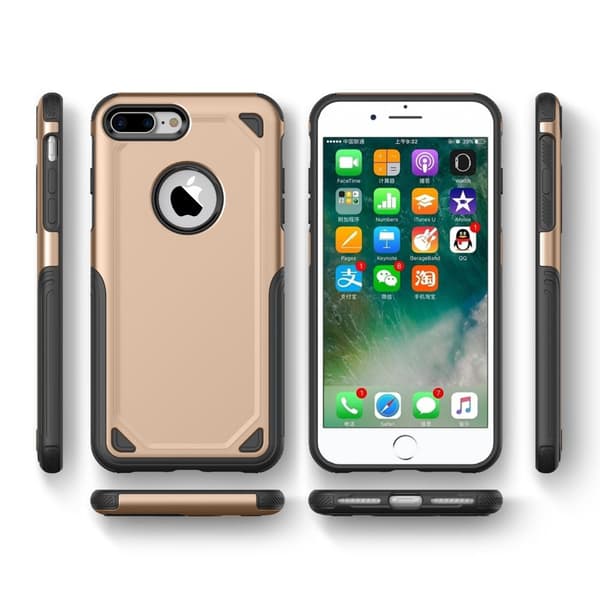 Rugged Armor Skal till iPhone 8 Plus / 7 Plus - Gold