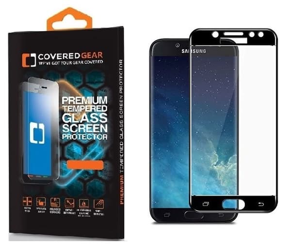 CoveredGear Härdat Glas Skärmskydd till Galaxy J5 (2016) - Svart