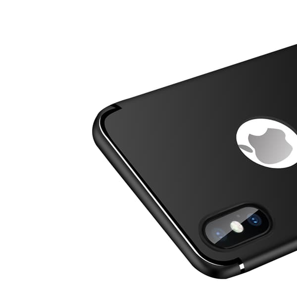 iPhone X/XS - Stilrent och Matt Silikonskal av NKOBEE