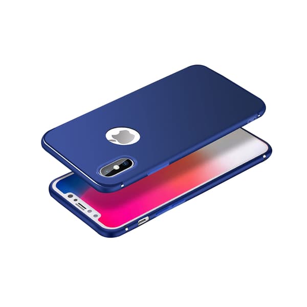 iPhone X/XS - Stilrent och Matt Silikonskal av NKOBEE