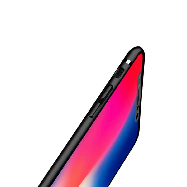 iPhone X/XS - Stilrent och Matt Silikonskal av NKOBEE