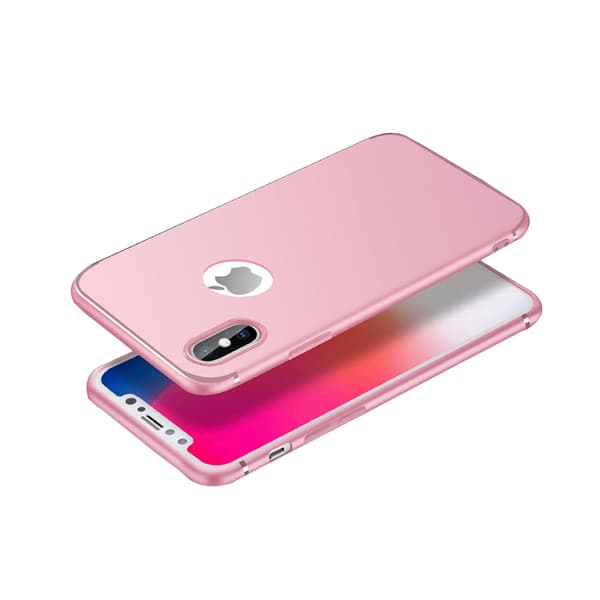 iPhone X/XS - Stilrent och Matt Silikonskal av NKOBEE