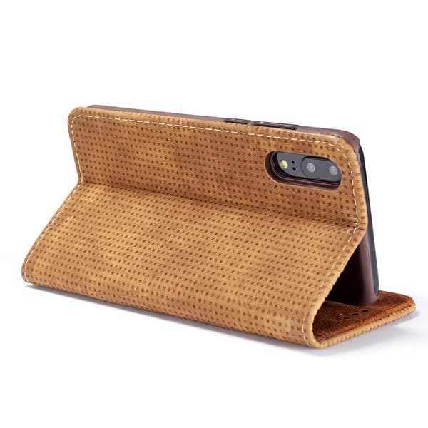 Genomtänkt och Elegant Fodral i Retro-Design för Huawei P20