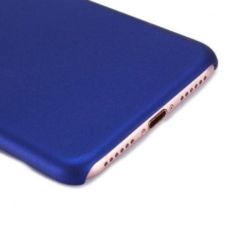 iPhone 5/5S/SE Ultratynd gummibelagt mat sort skal