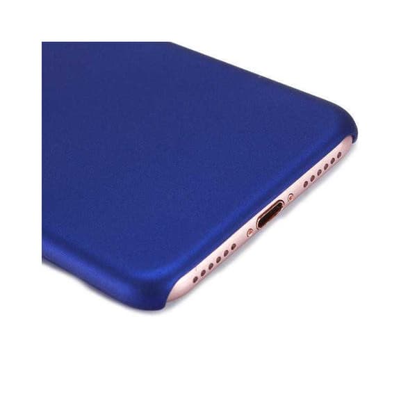 iPhone 5/5S/SE Ultratynd gummibelagt mat sort skal